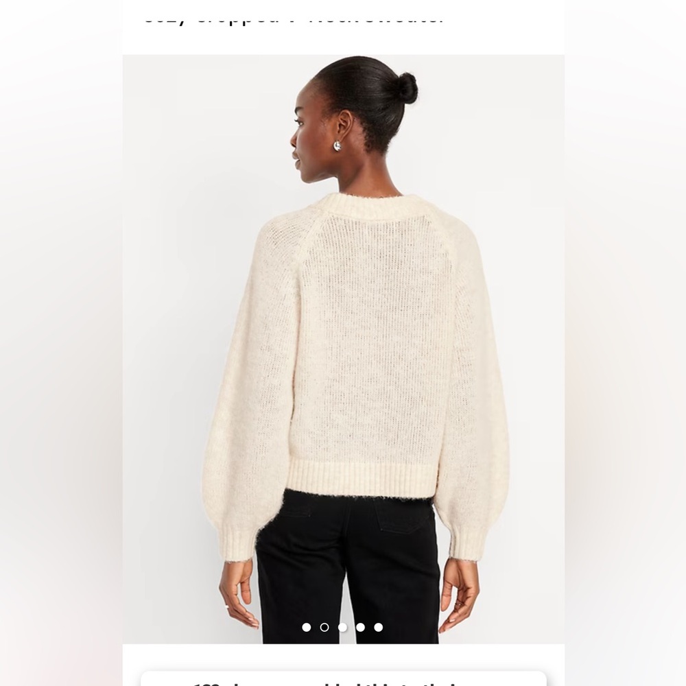 Cozy vneck sweater size xs - Picture 2 of 5